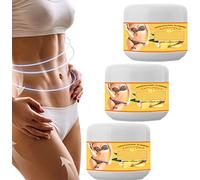 50g Burn Up Ginger De_tox Firming Cream, Anti Cellulite Ginger Firm Slimming Cream, Belly Fat Burner Cream, for Belly, Waist and Thighs (3pcs)