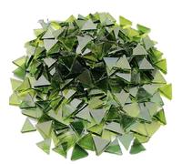 50g Clear Glass Mosaic Tiles Multi Color Mosaic Piece DIY Making Stones for Craft Hobby Arts for DIY Art Craft Decoration(Color 33)