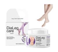 50g DiaLeg Care Cream, Advanced Leg Treatment Cream, Leg Care Moisturiser, Natural Multi-Ceramide Night Cream, Helps Cramps, and Leg Pain, for All Skin Types (1Pcs, 50g)
