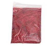 50g Extra Fine Glitter, Shiny Sparkles Craft Glitter for Nails Face Cards Silver, Versatile Ultra Fine Eye-Catching Glitters for Cosmetics DIY Projects (Red)