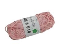 50g Glow in The Dark Yarn for Crocheting and Knitting, 54yds Luminous Crochet Yarn for Crocheting DIY Knitting Glow Fingering Sewing Supplies for Arts Crafts Sewing Party Supplies (Pink)