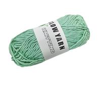 50g Glow in The Dark Yarn for Crocheting and Knitting, 54yds Luminous Crochet Yarn for Crocheting DIY Knitting Glow Fingering Sewing Supplies for Arts Crafts Sewing Party Supplies (Blue)
