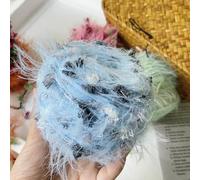 50g Hand Mixed Iridescent Cotton Yarn for Crochet Knitting Wool Baby Clothes Scarves Hats Characteristic Weaving DIY Thread