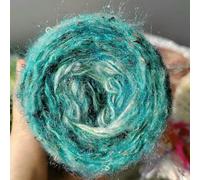 50g Handmade Winding Mixed Thread, Special Fancy Yarn, DIY Crochet Knitting Bag, Hand Account Card Sleeve, Gradient Mixed Color