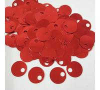 50g Large Round Sequins 20mm PVC Flat Paillette for Craft with Big Hole
