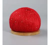 50g Mohair Thin Knitting Sequined Yarn Crochet Fluffy Knitted Fashion Soft Lace Wool Thread Sweater Shawl Beads Yarns(17)