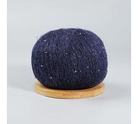 50g Mohair Thin Knitting Sequined Yarn Crochet Fluffy Knitted Fashion Soft Lace Wool Thread Sweater Shawl Beads Yarns(23)