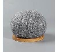 50g Mohair Thin Knitting Sequined Yarn Crochet Fluffy Knitted Fashion Soft Lace Wool Thread Sweater Shawl Beads Yarns(7)
