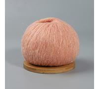 50g Mohair Thin Knitting Sequined Yarn Crochet Fluffy Knitted Fashion Soft Lace Wool Thread Sweater Shawl Beads Yarns(18)