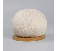 50g Mohair Thin Knitting Sequined Yarn Crochet Fluffy Knitted Fashion Soft Lace Wool Thread Sweater Shawl Beads Yarns(3)