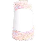 50G Rainbow Butterfly Paper Yarn Colorful Fancy Blend Partner Thread Hand Knitting Scarf Hat Doll Sweater Supplies(Color 9)