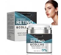 50G Re/tinol Colla/gen Face Cream with Hyalur/onic Ac/id, Anti-Aging & Anti-Wrinkle Moisturiser for Women,Day and Night Skin Care Cream,Re/tinol Serum for Face,Day Cream for Women Anti Aging