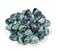 50g Ruby Zoisite Bulk Tumbled Stones Quartz Ore Gravel Crystals 1.5-3cm Gemstone Stone