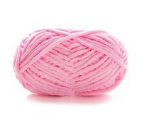 50g Thick Velvet Yarn Handmade DIY Knitting Wool Line Scarf Hat Soft Chenille Knit WOL for Crochet & Knitting(Color17)