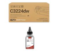 50g Toner Powder Refill Compatible for Lexmark C3224dw C3326dw C3426dw MC3224adwe MC3224dwe MC3224i MC3326adwe MC3326i MC3426adw MC3426i, 2500 Pages High Yield black
