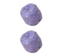 50g x 2 Mohair Knitting Yarns Sequins Mohair Yarn Soft Fluffy Balls Hand Knitting Yarn Crochet Yarn for DIY Shawl Scarf Hat Knitting Projects