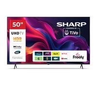50GK4245K 50 Inch 4K Ultra HD TiVo Smart LED TV Frameless Sharp Black One Size