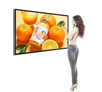 50in Large Indoor Interactive Digital Signage Display, LCD Advertising Kiosk, Wall Mount Smart Video Media Player, Supports Remote Control, For Restaurant, Cafe(Touch Screen)