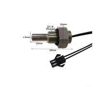 50K Thermistor Probe G1/8 Thread Black Nylon 50K Thermistor Probe(HY-TB038-50K)