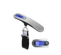 50kg/110lb Portable Mini Suitcase Scale Household Digital Display Scale Applied Aircraft Luggage Outdoor Scale Weighing Balance