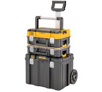 50Kg/180L Tool Box, Case IP54 3-Piece TSTAK Set (DeWALT DWST83411-1)