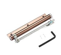 50KG Adjustable Door Closer Aluminum Alloy Automatic ng Soft Close Fire-Proof Heavy Du Hardware Automatic Door Closer/2(Rose d)