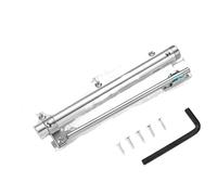 50KG Adjustable Door Closer Aluminum Alloy Automatic ng Soft Close Fire-Proof Heavy Du Hardware Automatic Door Closer/2(Silver)