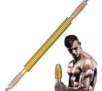 50KG Power Twister Bar - Adjustable Spring Chest Expander for Upper Body Strength Training Perfect Workout Equipment for Chest & Arm Muscle Development