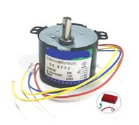 50KTYZ AC electronic starter permanent magnet synchronous electronic starter AC 220V speed reducer motors controllable and negative inversion 6W AUOQKQUT(15rpm)