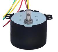 50KTYZ AC Motor Permanent Magnet Synchronous Motor AC 220V Speed Reducer Motors Controllable Positive And Negative Inversion 6W 1Pcs(60rpm)
