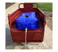 50L/13.2gal - 5000L/1320.9galWater Bladder Storage Containers, Foldable Portable Water Tank Large Capacity Soft Water Bag, Drought Resistance, Fire Prevention(2x1.5x0.7m/2000L/528.3gal)
