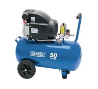 Draper 24981 Direct Drive Oiled Air Compressor 50L 1.5Kw each
