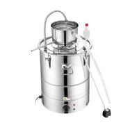 50L Alcohol Still Water Distiller Home Distillery Kit for Include Pump One-Way Exhaust Valve Authentic Brewing