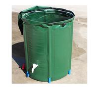 50L Collapsible Rainwater Harvesting Barrel - Durable PVC Eco-Friendly Water Collector Large Capacity Stable Design for Efficient Rainwater Storage & Sustainable Gardening