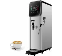 50L Commercial Milk Frother Machine | Full-Auto Steam & Hot Water System | Electric Milk Steamer | Professional Barista Equipment for Cafe