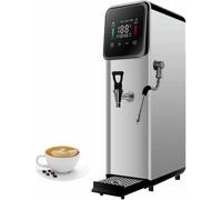 50L Commercial Steam Milk Frother Machine, Full-Automatic Steam Boiling Water Frothing Machine, Electric Steam Milk Frothing Machine