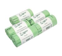 50L Compost Bag Compostable Swing Bin Liners - 5 Rolls