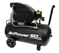 50L Direct Drive Compressor 2HP Auto Pressure Cutout Switch Workshop Use