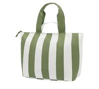50L Large Beach Bag for Women - Lightweight Canvas Food and Pool Bag | Large Capacity Waterproof Carryall with Swimwear, Towels and Sunscreen | Multipurpose -