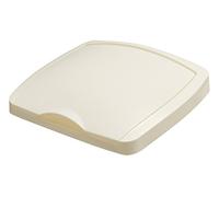 50L Lift Top Bin Lid - Linen-Cream