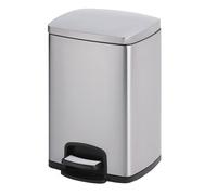 50L Slim Kitchen Trash Can with Soft Close Foot Pedal, Removable Liner & Lid, Perfect for Bathroom, Bedroom, Office & Recycling (32x29x48.5cm)