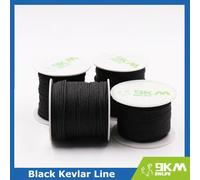 50Lbs-2000Lbs Black Kevlar Line Braided Fishing Assist Line High Tensile Strength Tactical Rope KiteRefractory Backpacking Cord 50Lbs 100Ft 0.5mm