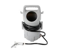 50lbs Mobile Sandblasting Kit, Portable Pneumatic Sand Blaster Set, Handheld Shot Blasting Kit with 4.5 M Sand Conveying Pipe, for Metal Sandblasting and Descaling