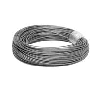 50M/100M 304 Stainless Steel Wire Rope Soft Fishing Lifting Cable 7 * 7 Clothesline 1mm/ 1.5mm/2mm for Garden Climbing Plants, Picture Hanging,Clothe(100m,Diameter 1.5mm)