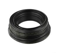 50m 20W/M Self Regulating Heating Cable with Flame Retardant Belt for Anti Freeze and Deicing Applications on Pipes and Roofs, PE Insulated (50M)