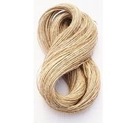 50M 2ply Jute Twine Sisal String Soft Natural Brown Burlap Hessian Rustic Cord
