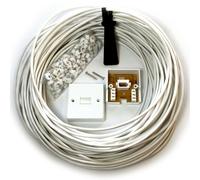 Loops 50M BT Telephone Master Socket/Box Line Extension Cable Kit - 25m 30m 40m Lead - Slave/Secondary Wall Plate Extender