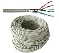 50m CAT5e FTP Shielded Cable Reel Drum Pure Copper Ethernet Network LAN RJ45