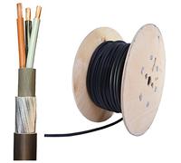 50m Drum 6mm 3 Core SWA Steel Wire Armoured Outdoor Cable 6943X XLPE SWA PVC