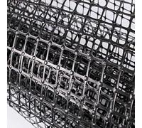 50m Garden Netting, Plastic Mesh Wire Roll, 3cm Mesh Size for Poultry, Chickens, Garden Protect, Easy Sto, 1.6mm Thick, Ideal for Terraces and Yards